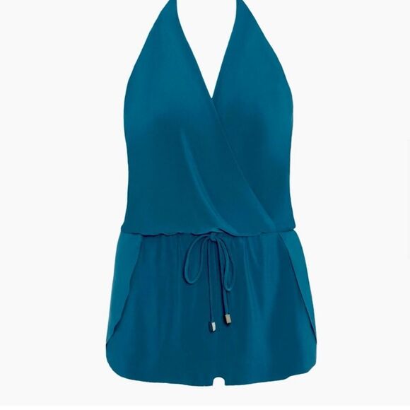 NWT Miraclesuit Romper Swimsuit - Bianca One-Piece size 8 - Picture 4 of 6